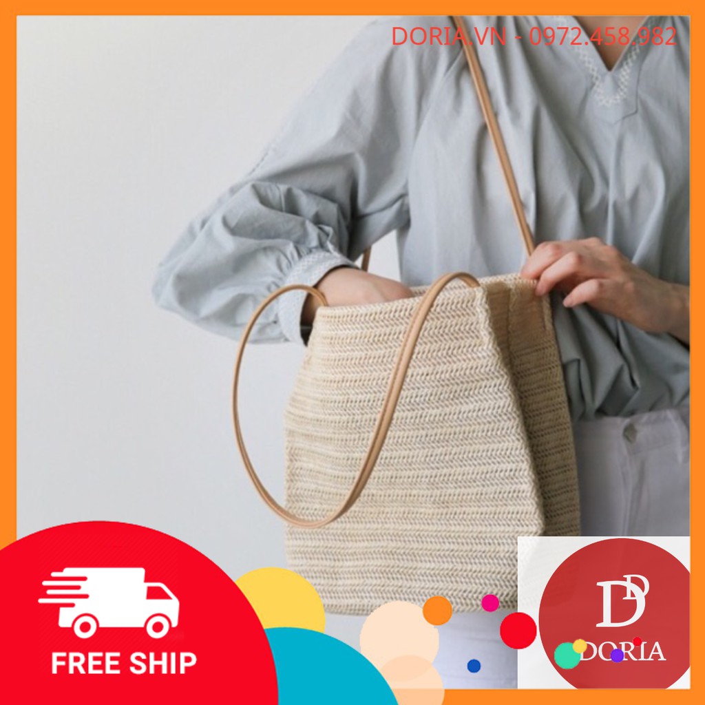 Túi cói đi biển siêu xinh Mishy DR59
