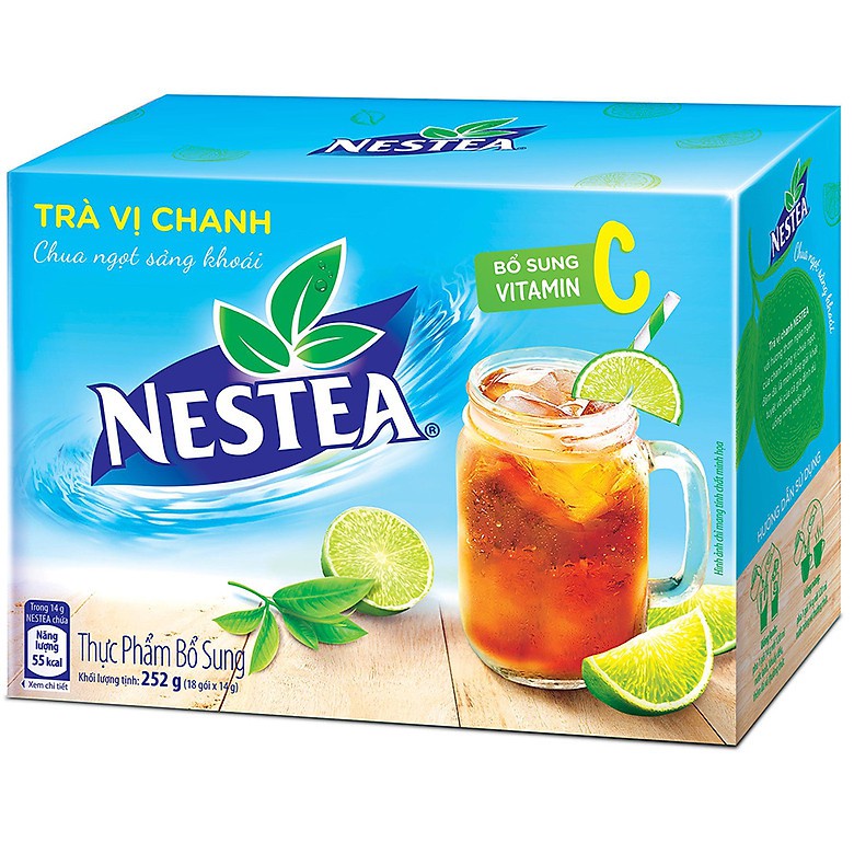 Trà chanh nestea - hộp 252g