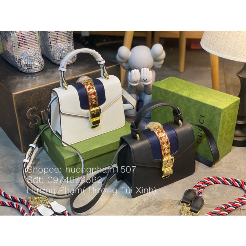 Túi xách g size 20 fullbox 2 dây đeo