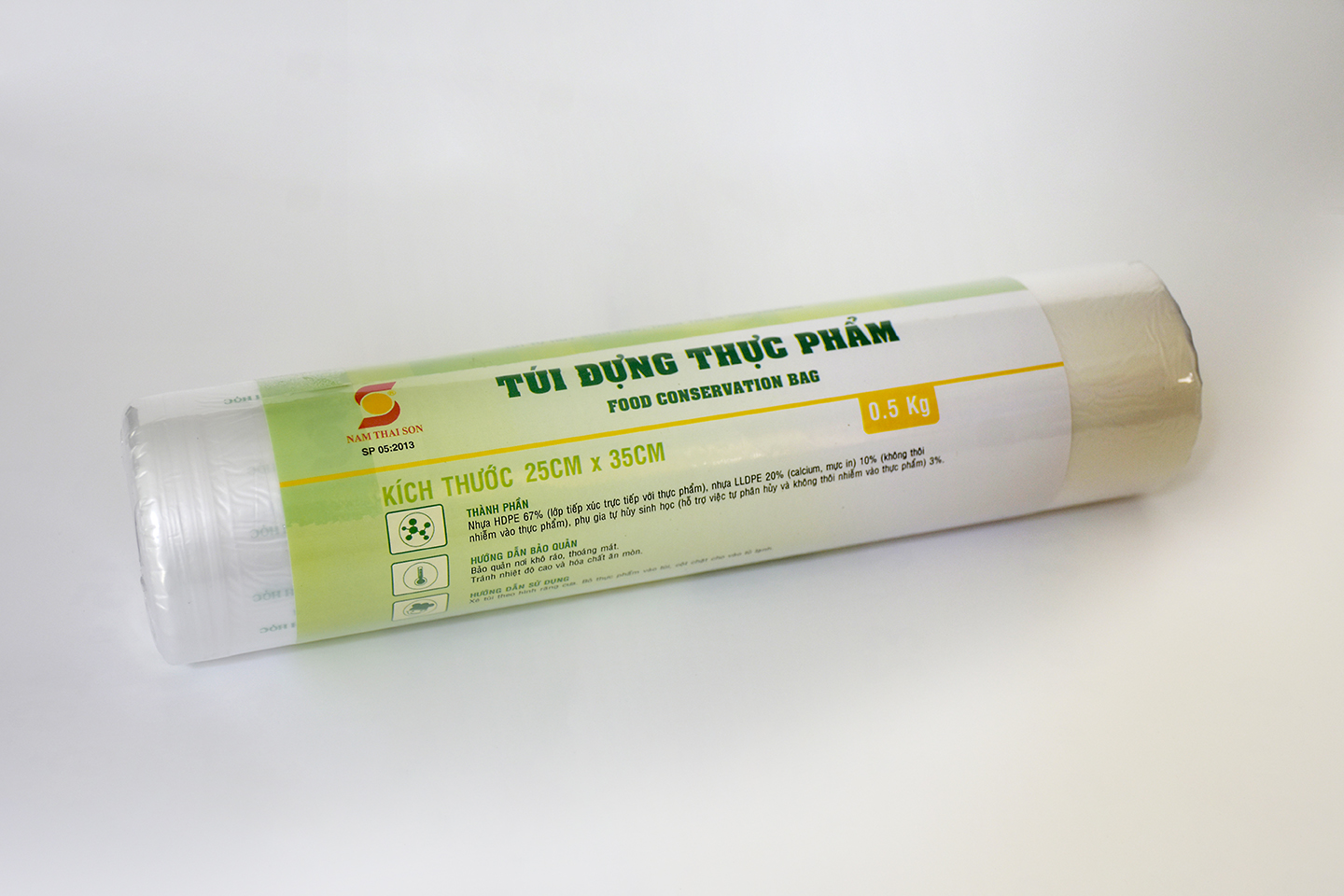 01 cuộn túi đựng thực phẩm