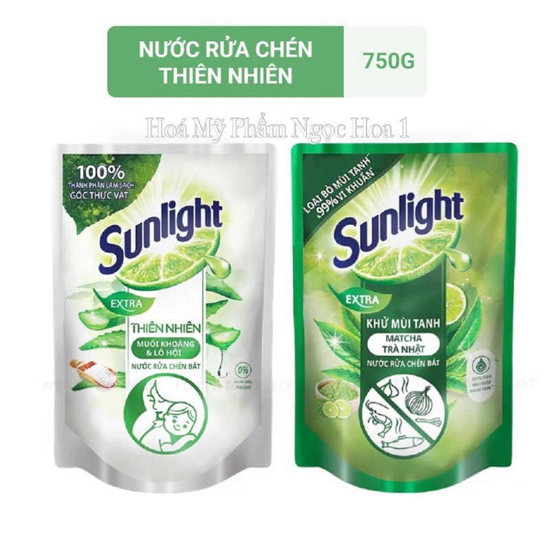 Nước rửa chén bát sunlight túi 750g