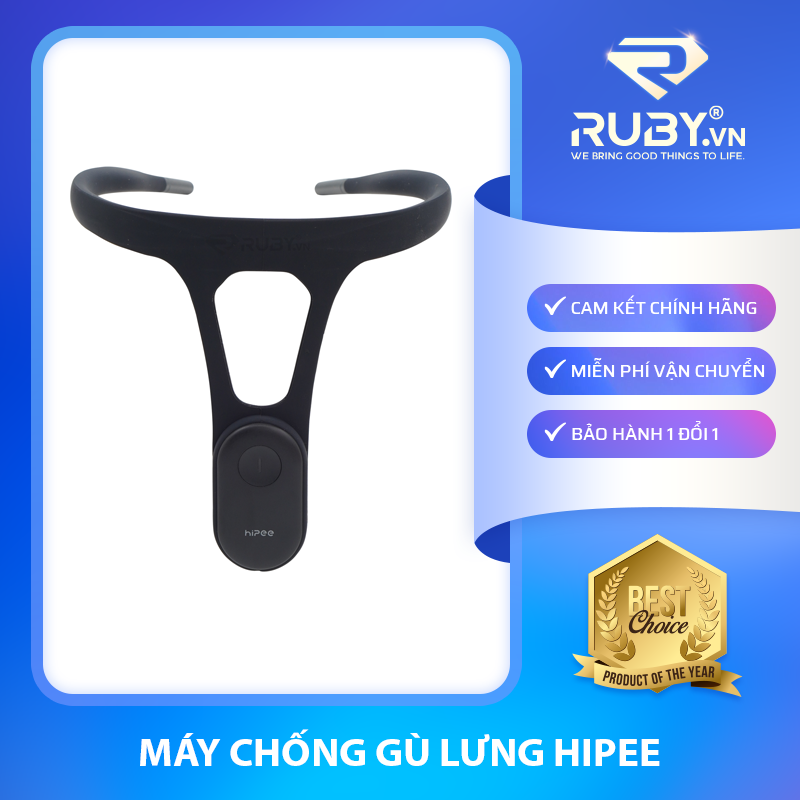 Đai đeo chống gù lưng thông minh Hipee chính hãng, đai chống gù, độ đàn hồi tốt, cảm biển nhạy (Chỉ còn hồng)