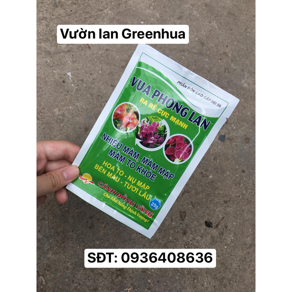 Phân bón cao cấp ra rễ cực mạnh hd55 vua phong lan gói 25g
