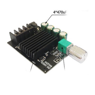 Mạch khuếch đại bluetooth 5.0 wuzhi audio 1002l 2x100w