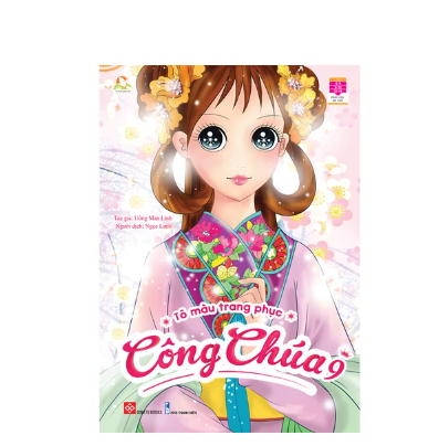 Sách - Tô màu trang phục công chúa 9