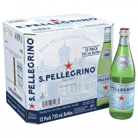 Nước khoáng có ga tự nhiên 750ml (Sanpellegrino)