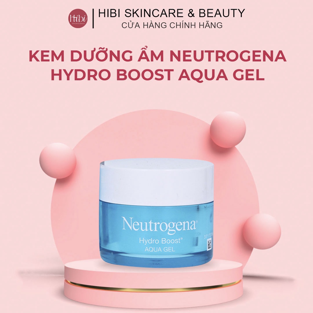 Kem dưỡng ẩm, cấp nước neutrogena hydro boost aqua gel 50ml, kem dưỡng dành cho da dầu