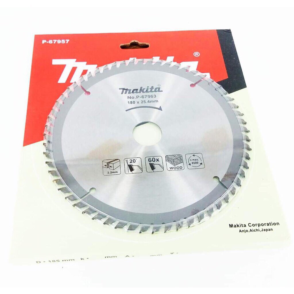 Lưỡi cưa gỗ 185mm makita
