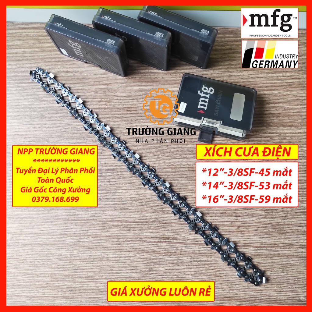 Xích cưa điện 12" ☘ freeship ☘ xích cưa điện makita 12 inches 45 mắt - meifeng - npptruonggiang