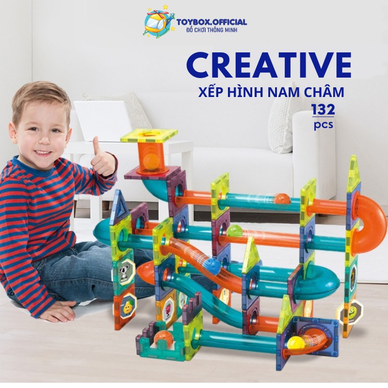 Đồ chơi xếp hình toybox, bộ đồ chơi lắp ghép cao cấp cho bé, ráp hình, ghép hình