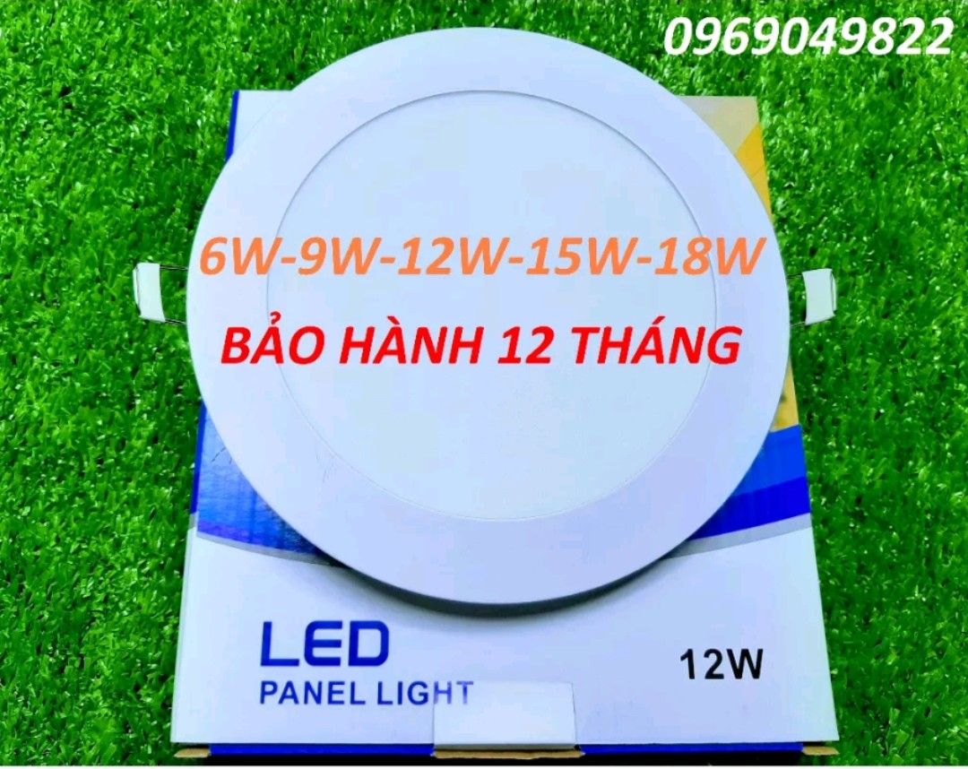 Đèn Led Downlight Âm Trần Tròn 6W 9W 12W 15W 20W 24W Ánh Sáng Trắng/Vàng hoặc 3 Chế Độ
