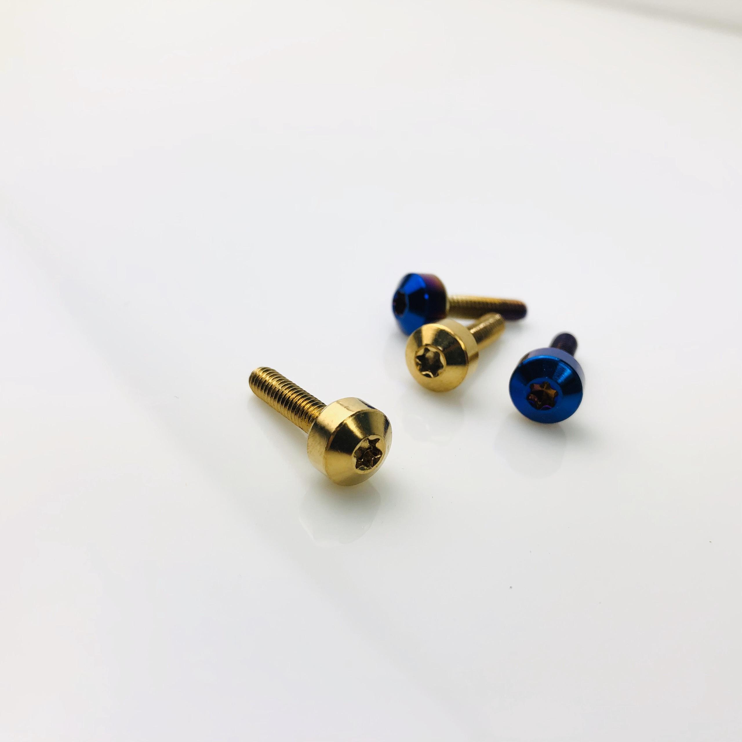 [HCM]COMBO 2 Ốc gr5 gắn nắp bình dầu nhập khẩu thái lan dùng cho hầu hết các loại xe hiện nay vàng gold Motorsaigon