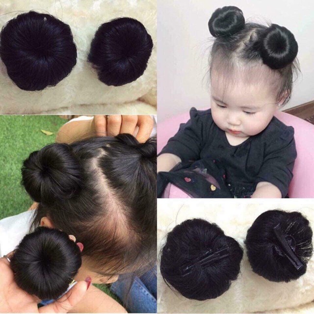SET 2 TÓC GIẢ BÚI CỦ TỎI CHO BÉ HÀNG CHẤT LƯỢNG