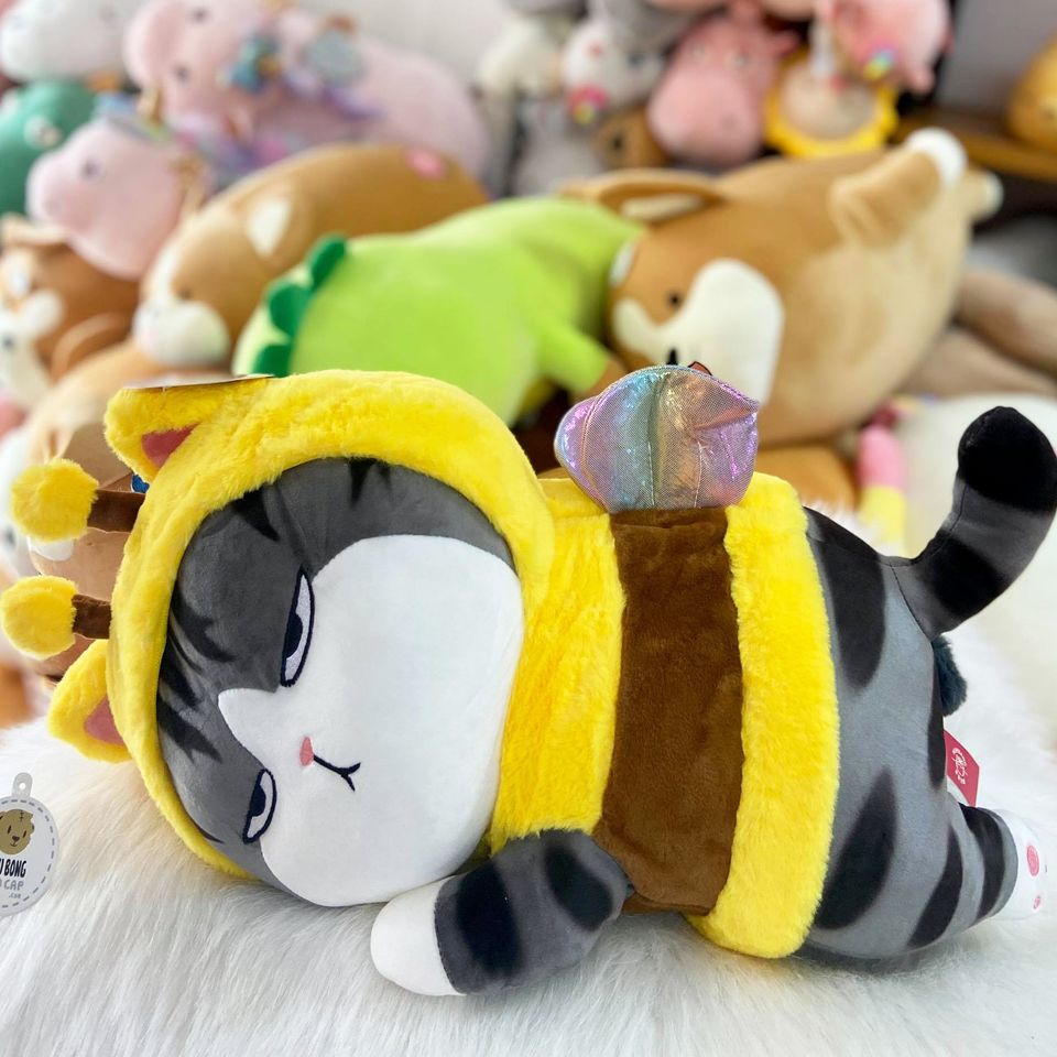 Sỉ lẻ gấu bông mèo hoàng thượng cosplay ong đang yêu hàng nhập giá rẻ