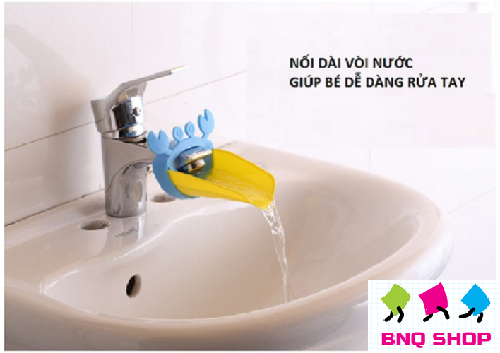 [HCM]Vòi nước gắn lavabo vừa tranh trí vừa nối dài vòi giúp bé rửa tay dễ dàng