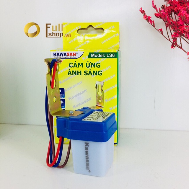 Công tắc cảm ứng ánh sáng tự bật thiết bị điện khi trời tối và tắt khi trời sáng kawasan LS6