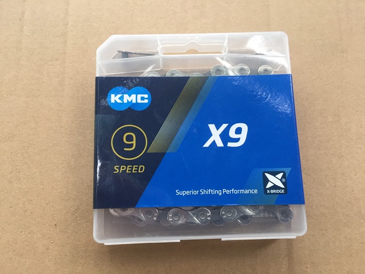 Xích xe đạp KMC X9 cho líp 9 tầng xe thể thao, road