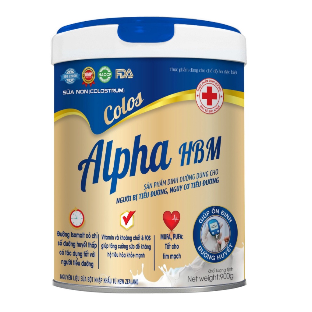 Sữa non tiểu đường hbm 900gr
