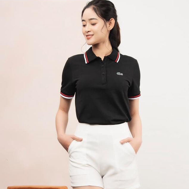 Áo thun polo nữ áo phông cao cấp ngắn tay có cổ