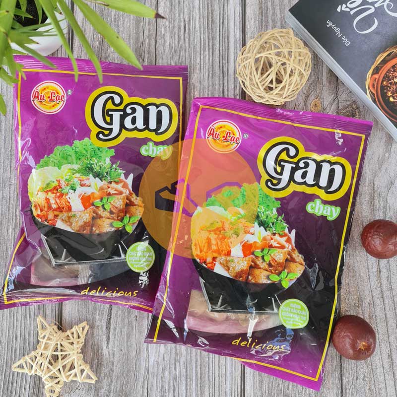 Gan chay Âu Lạc gói 150g - hàng chay tiệt trùng - sơ chế - thực phẩm chay ngon