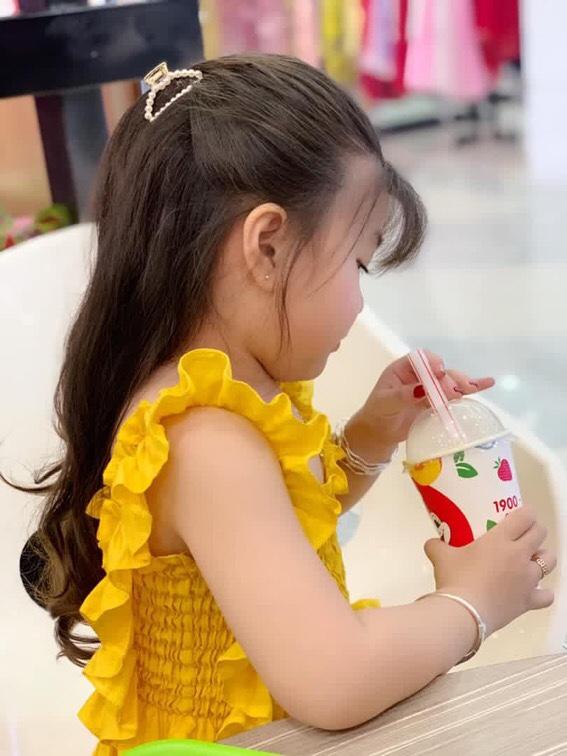 Set bộ tiểu thư 2 dây nhúng bèo, chất liệu lụa nhập cho bé gái từ 13kg - 40kg, Hàng thiết kế cho bé, Hàng thiết kế trẻ em, Set bộ dự tiệc, Set bộ cao cấp, Hàng hè 2019