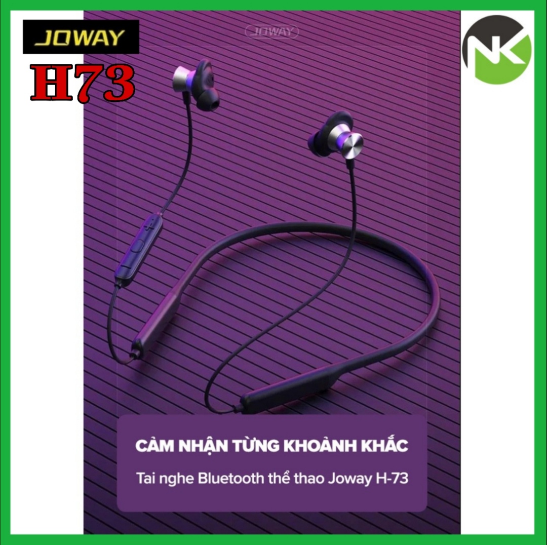 [HCM]Joway H73 Tai Nghe Bluetooth Super Bass Bản Nâng Cấp Của Joway H09Chống ỒnÂm Thanh StereoNghe Nhạc Liên Tục 8h