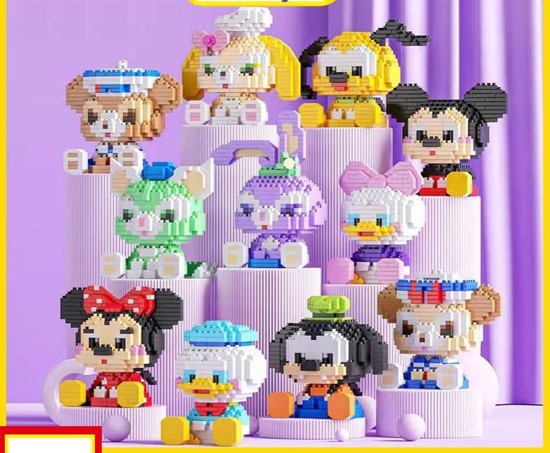 Bộ đồ chơi xếp hình Lego Hoạt hình - 9cm