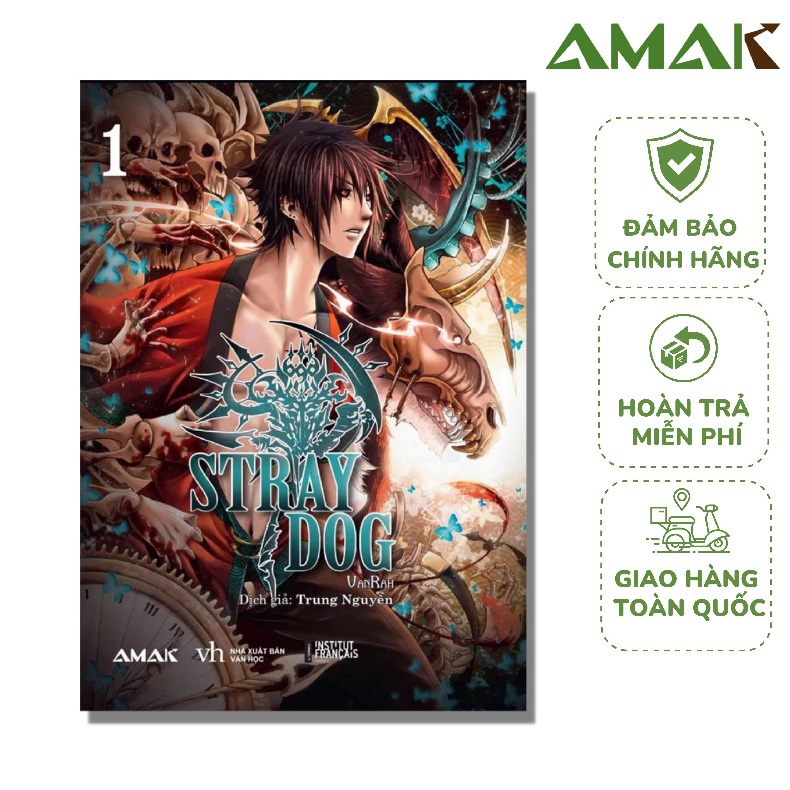 Stray dog - tập 1 - truyện tranh - amak books