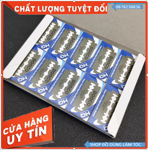 100 lưỡi dao cạo râu dorco sử dụng được nhiều lần