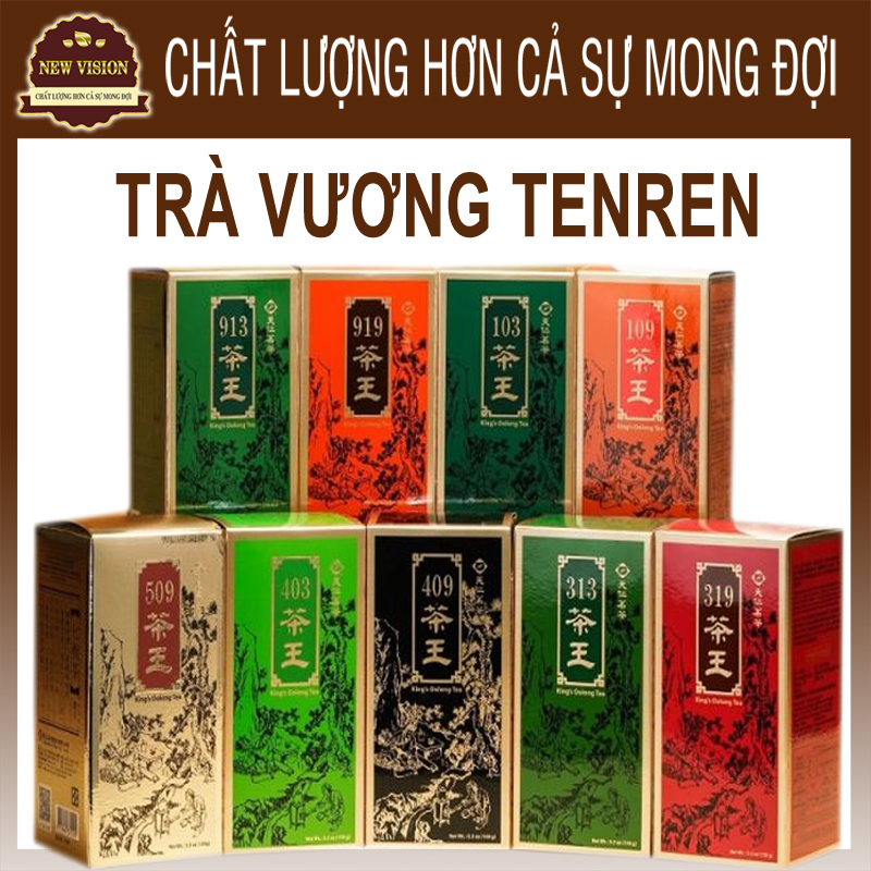 Trà vương 913 tenren chính hãng 300g - trà ô long nhân sâm trà vương 103 tenren đài loan 300g.new vision