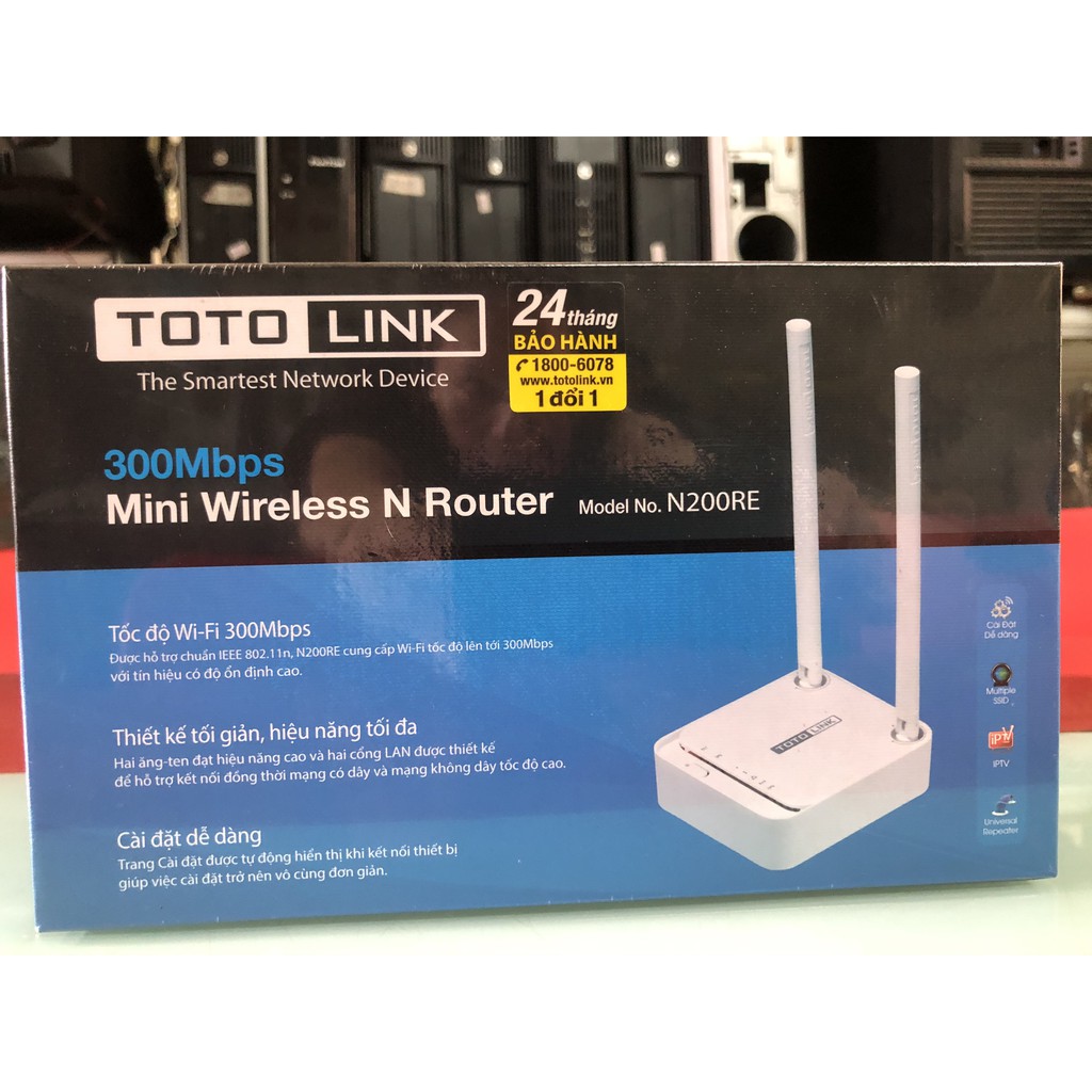 Bộ phát wifi toto-link n200re