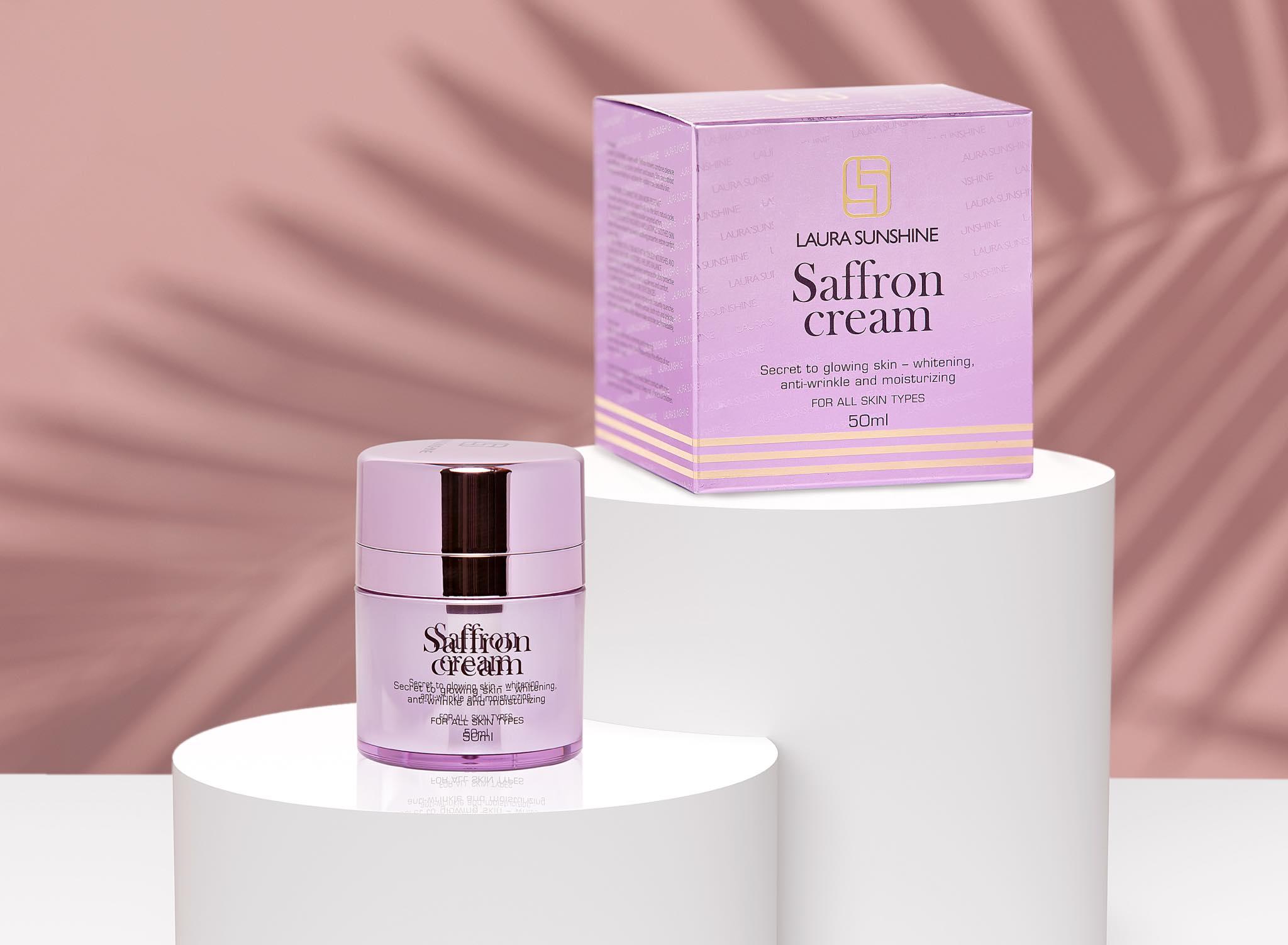 Kem Dưỡng Đêm Nhụy Hoa Nghệ Tây Saffron Cream Laura Sunshine Nhật Kim Anh 50ml