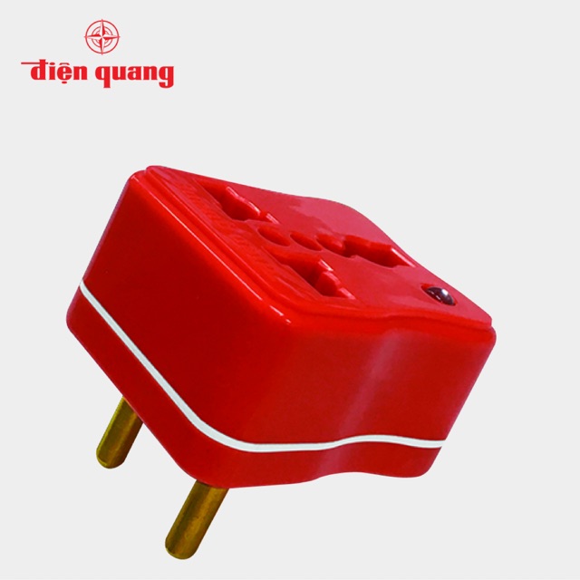 Phích cắm chuyển 2 chấu thành 3 chấu Điện Quang