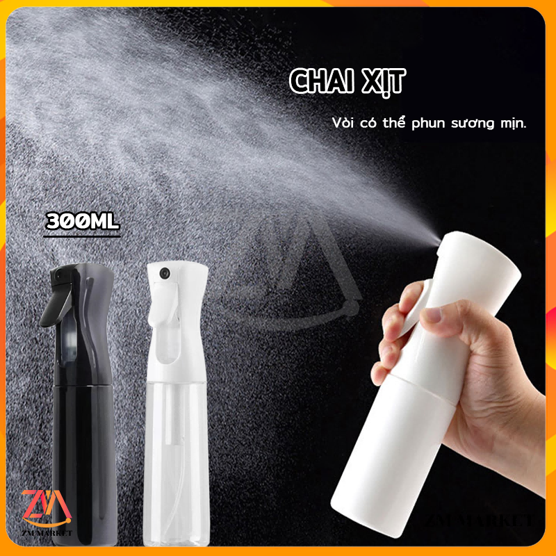 Bình xịt mini bình xịt nước trong suốt chai chiết xịt phun sương lọ xịt dung dịch bình xịt phun sương áp suất cao 300ml áp suất cao tiện dụng,đa năng chuyên