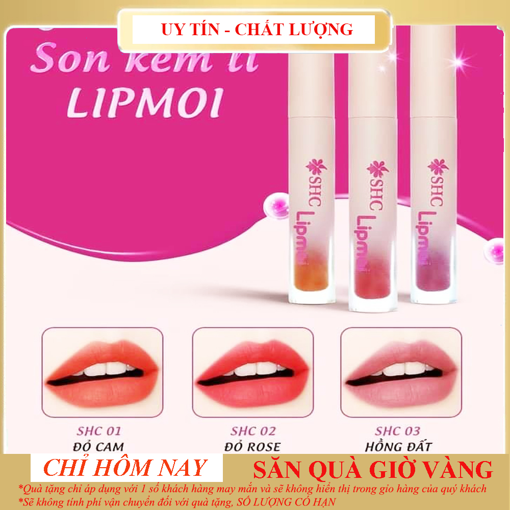 Son kem lì cao cấp lên màu chuẩn, mịn mướt không hề làm bay màu hay lộ vân môi, độ bám màu hoàn hảo cùng bảng màu đa dạng [MUA NGAY]- Chất Son Mềm Mại, Lên Màu Cực Chuẩn, Lỳ Nhưng Không Hề Thô, Sang Trọng Thời Thượng
