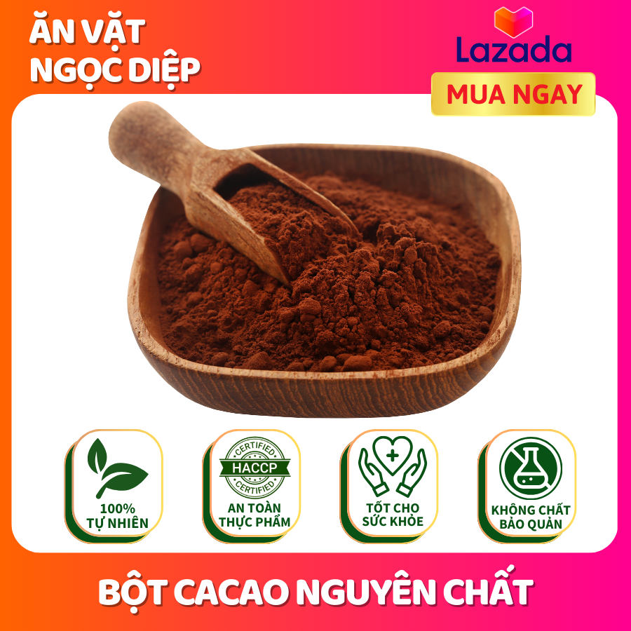 Bột cacao nguyên chất tân lộc phát