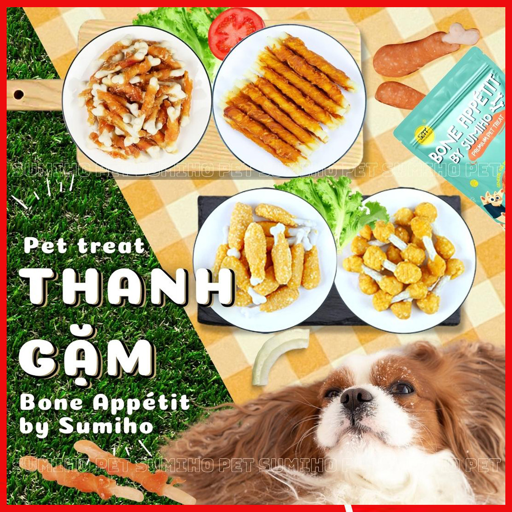 Dog treat Bone Appétit by Sumiho (100gr) suitable for dogs from 2months old