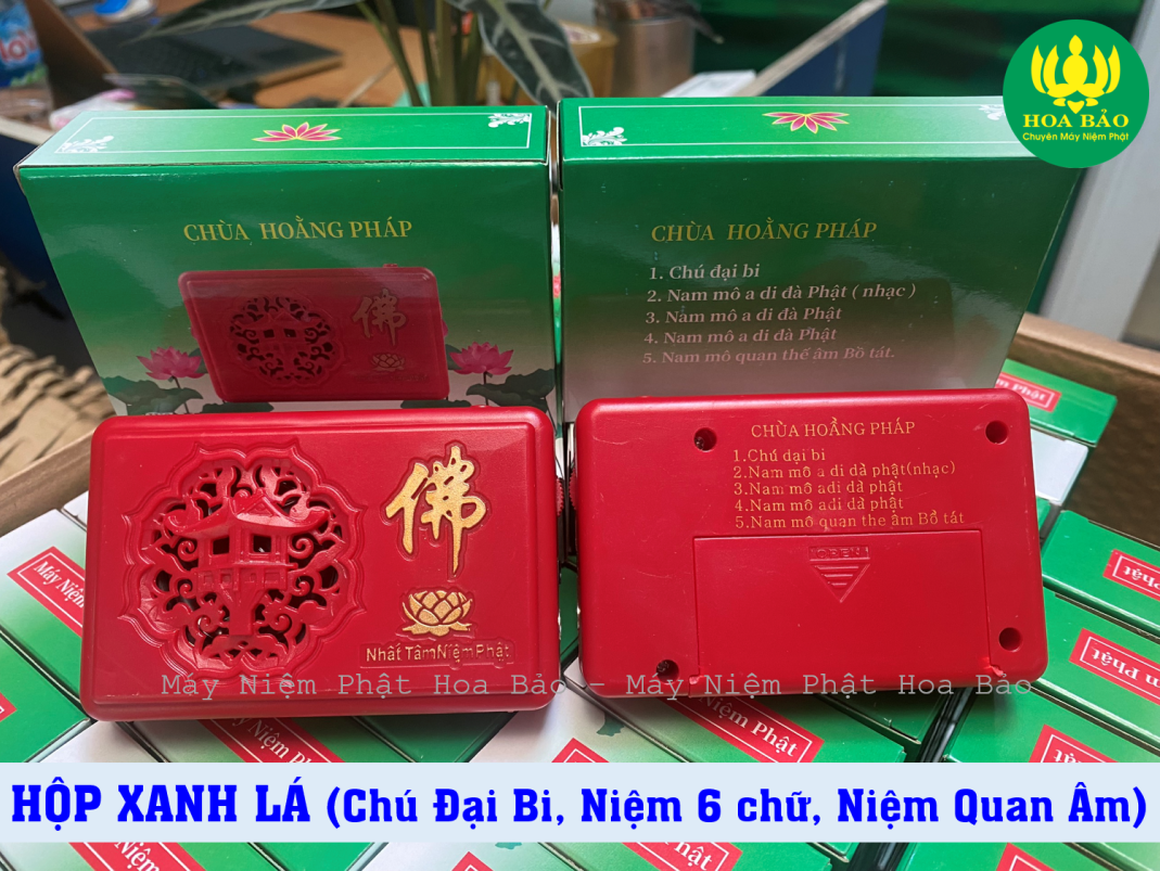 MÁY TỤNG KINH 5 GIỌNG - MÁY NIỆM PHẬT 5 BÀI - ĐỂ BÀN THỜ