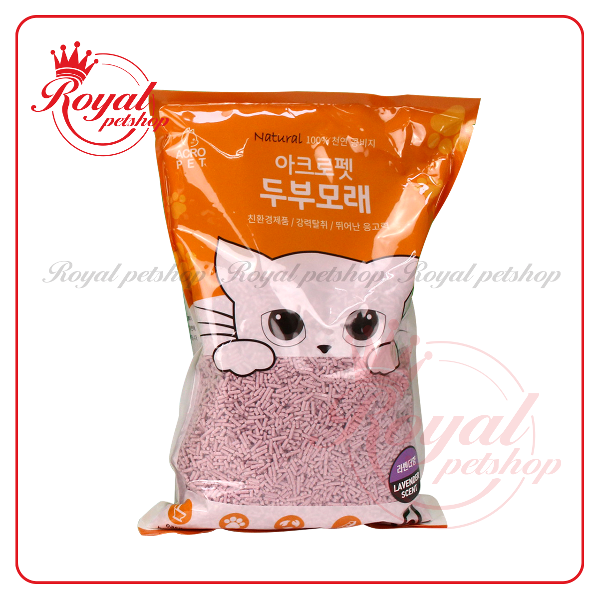 Cát vệ sinh đậu nành cho mèo acropet 5l