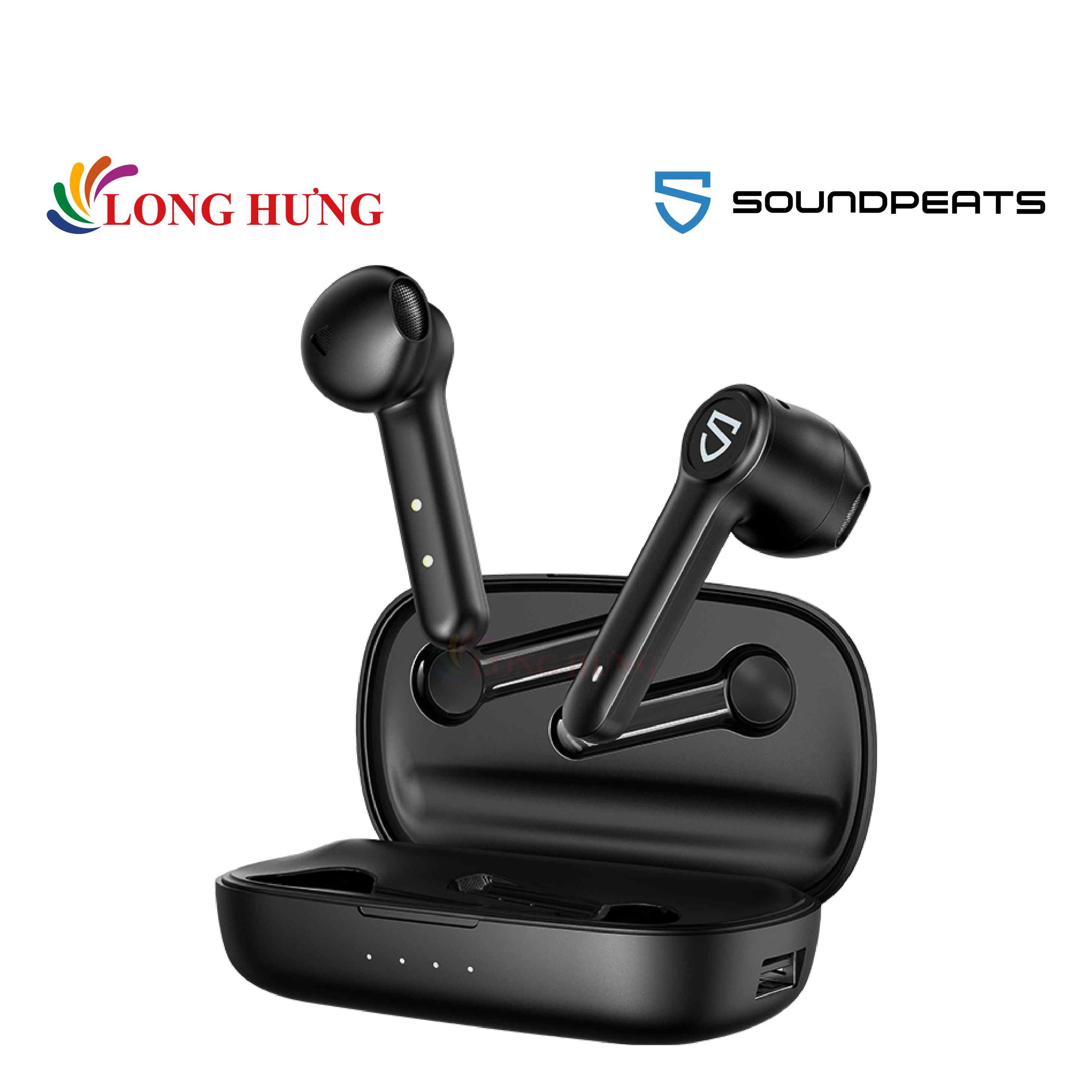Tai nghe Bluetooth True Wireless Soundpeats TrueBuds - Hàng chính hãng - Thiết kế trẻ trung âm thanh chất lượng kết nối Bluetooth 5.0
