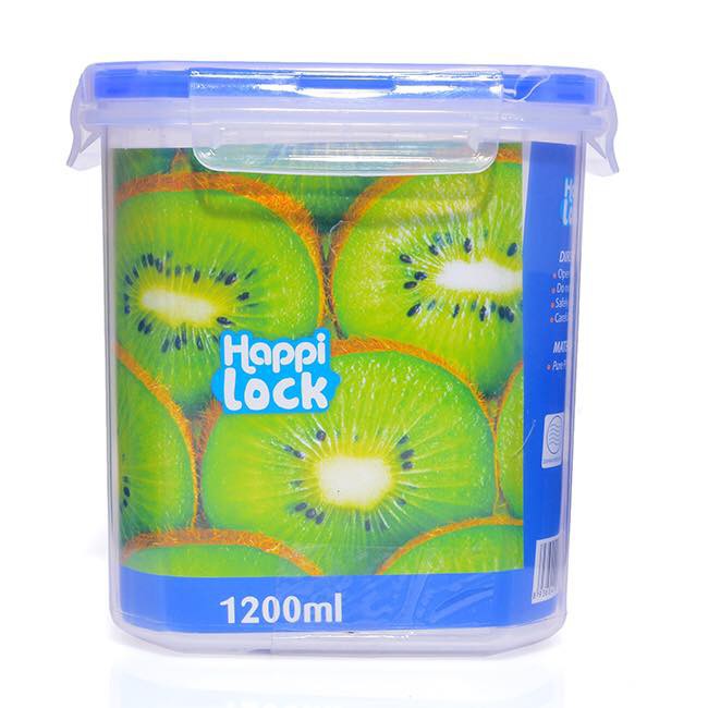 Hộp nhựa Happi lock 1,2l có nắp đậy tiện dụng