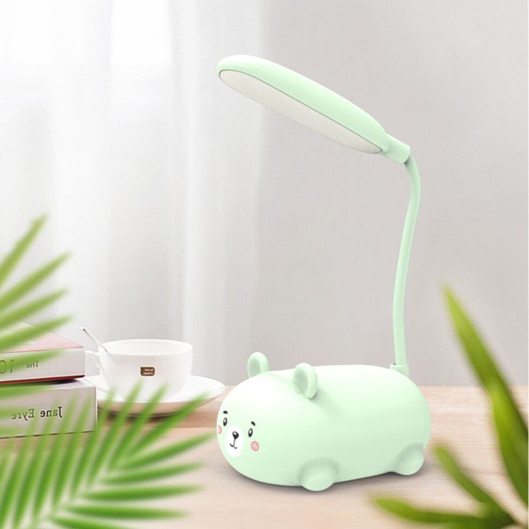 Đèn học để bàn hình thú kute , đèn led kêt nối usb, đèn mini trag trí bàn học