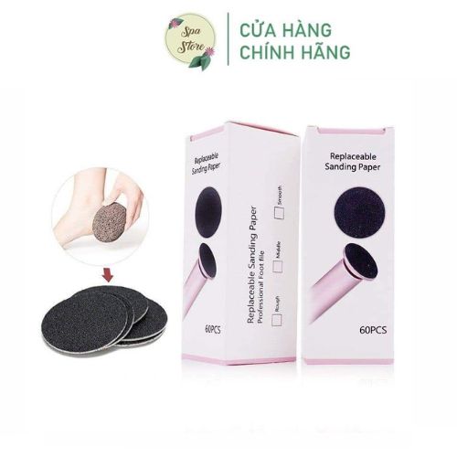Hộp miếng chà gót hộp 60 miếng