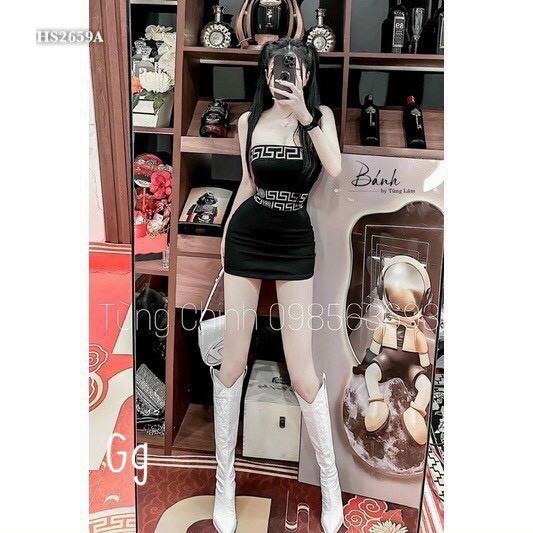 Set váy ngắn cúp ngực chất thun borip fom chuẩn siêu đẹp ttt gb15