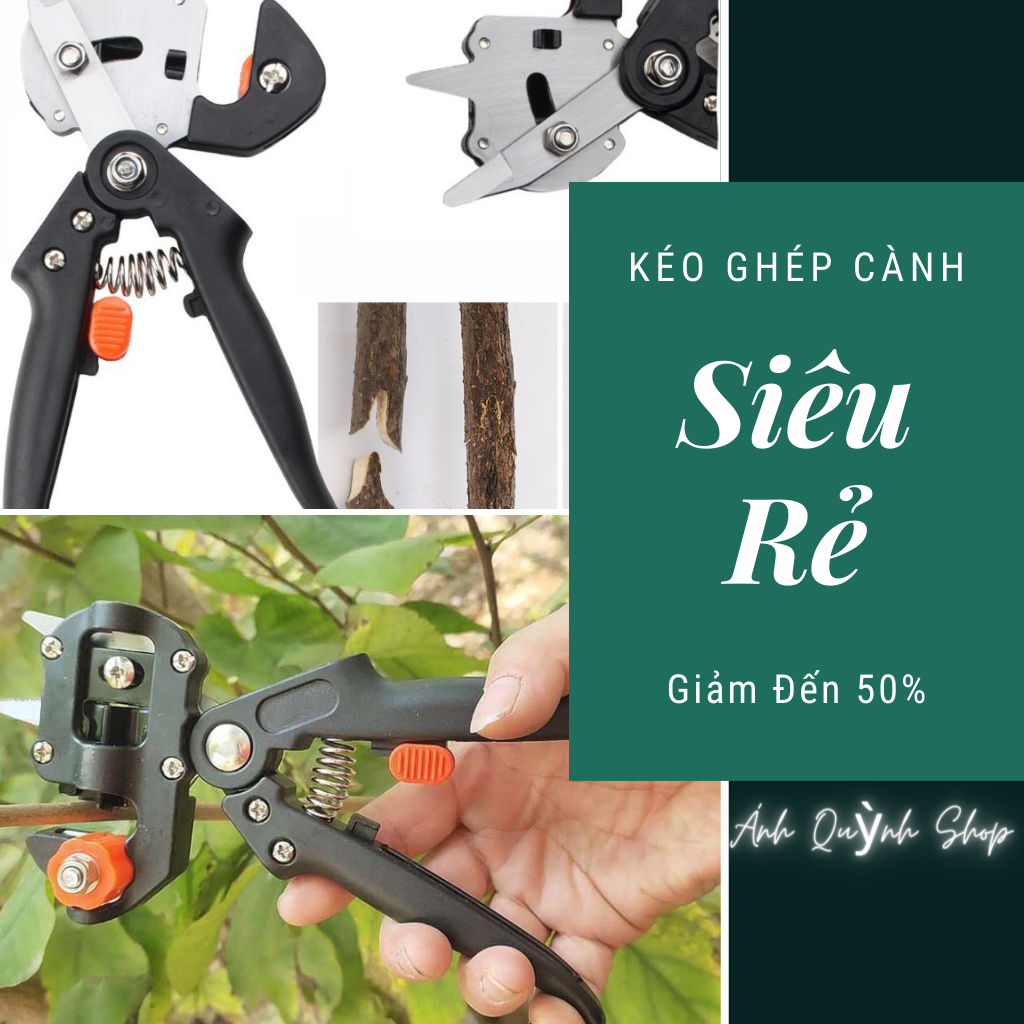 Kéo ghép cành cây đa năng, kéo ghép cành cây, dụng cụ làm vườn chuyên dụng