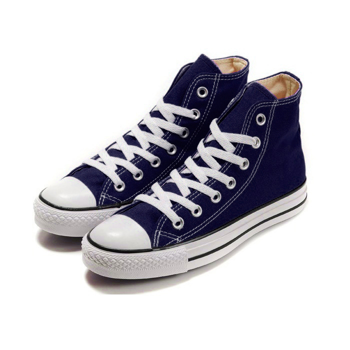 Giày Vải Cổ Cao Nam - Xanh Navy