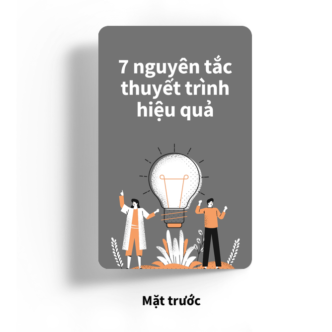 Thẻ số NSpace - 7 nguyên lý thuyết trình hiệu quả