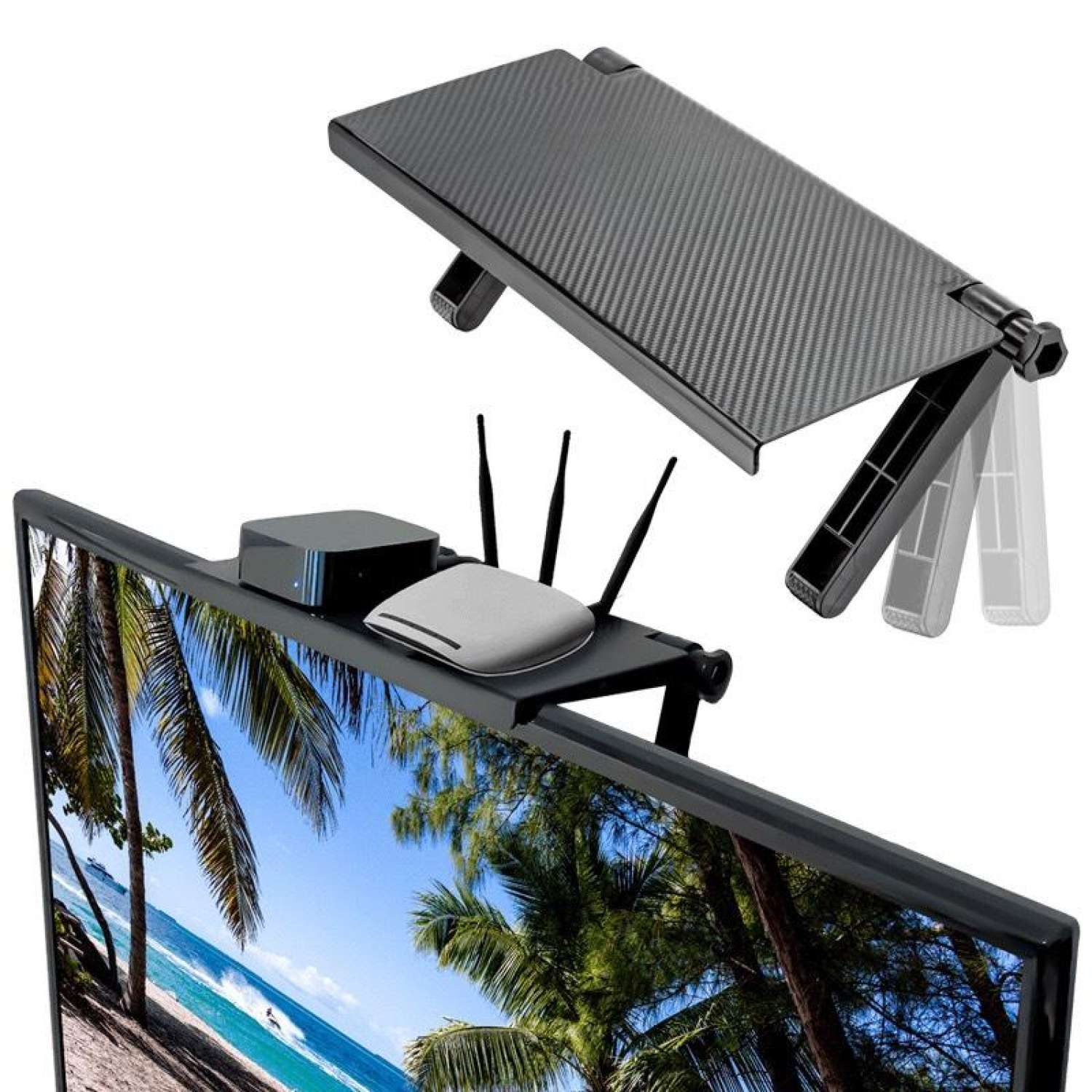 Kệ để đồ gác tivi - máy tính