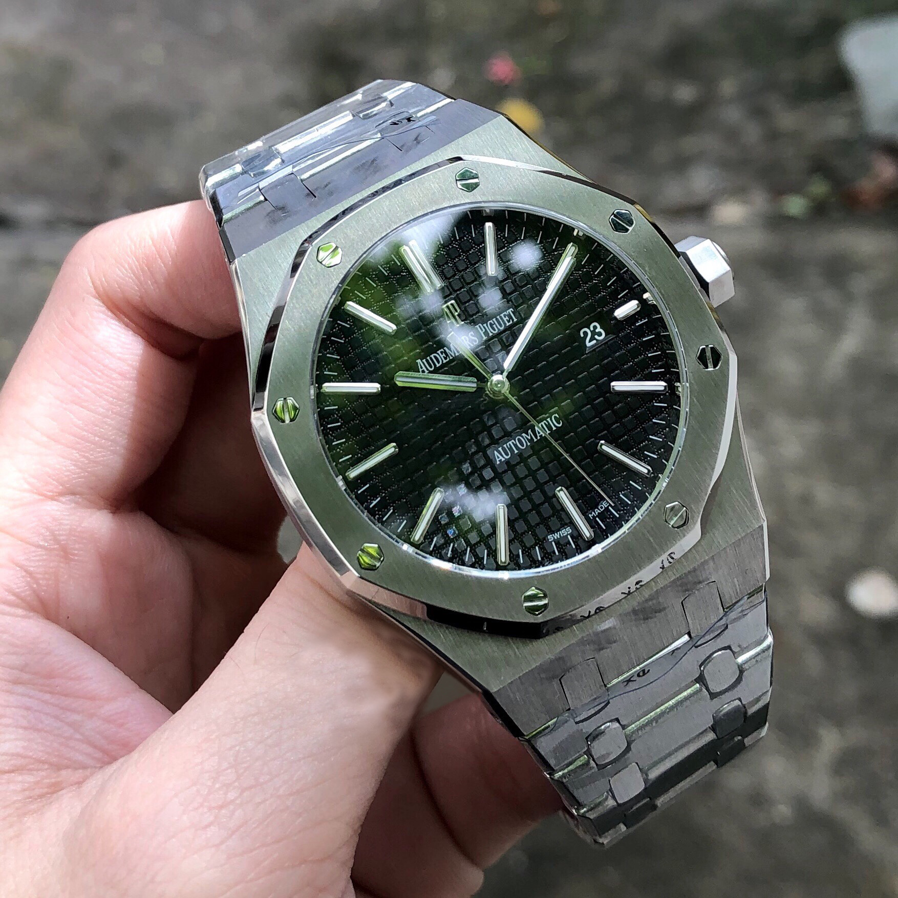 {LAZADA ĐỒNG HỒ HÀNG HIỆU } Đồng Hồ Nam Thời Trang AP .888 Automatic - Dây Thép Không Gỉ { BÁN BUÔN ORIENT SEIKO PATEK SK }