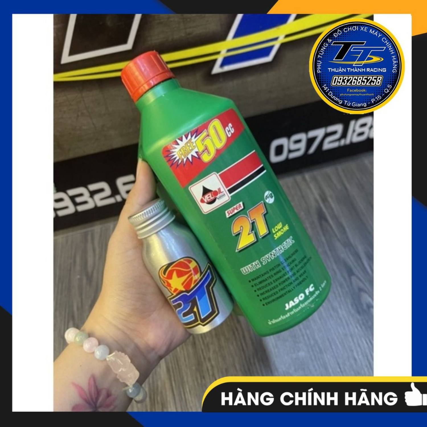 Nhớt Thơm Velol Thailan 0.5ml - kèm phụ da